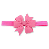 Elastic Bowknot Hot Pink