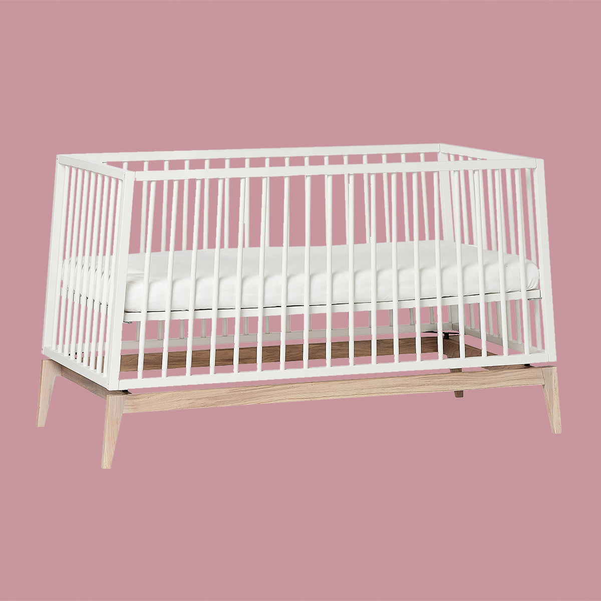 Leander® Otroška postelja Luna™ 140x70 cm White/Oak Leander