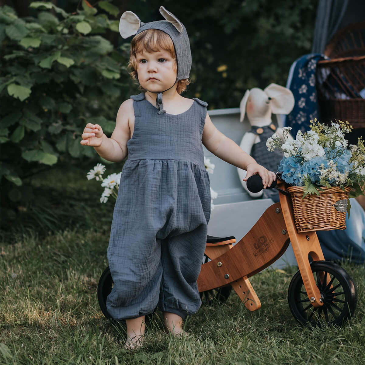 Kinderfeets® Lesen poganjalec Tiny Tot 2v1 Bamboo Kinderfeets