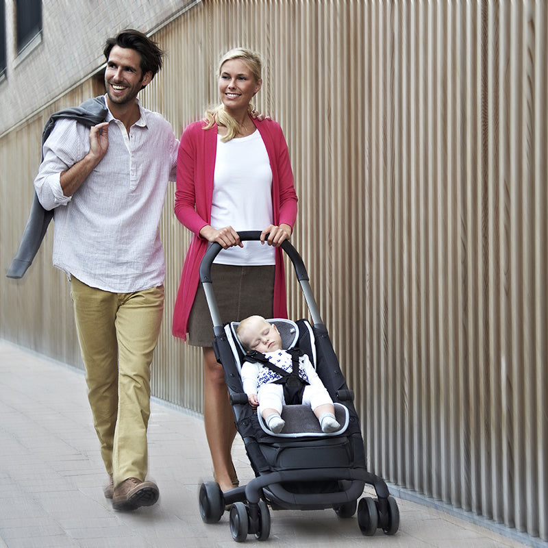 AeroMoov® Zračna podloga za voziček Skupina B (0-18 kg) Antracite AeroMoov