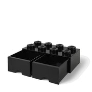 Lego® Škatla za shranjevanje s predali 8 Black Lego