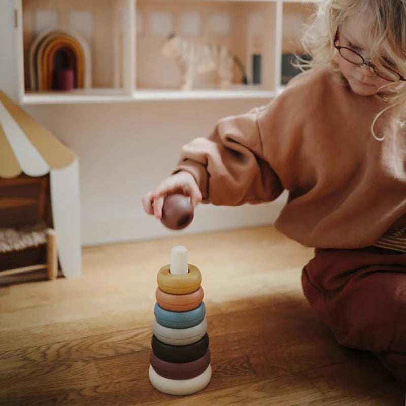 Mushie® Obročki za zlaganje Original Mushie