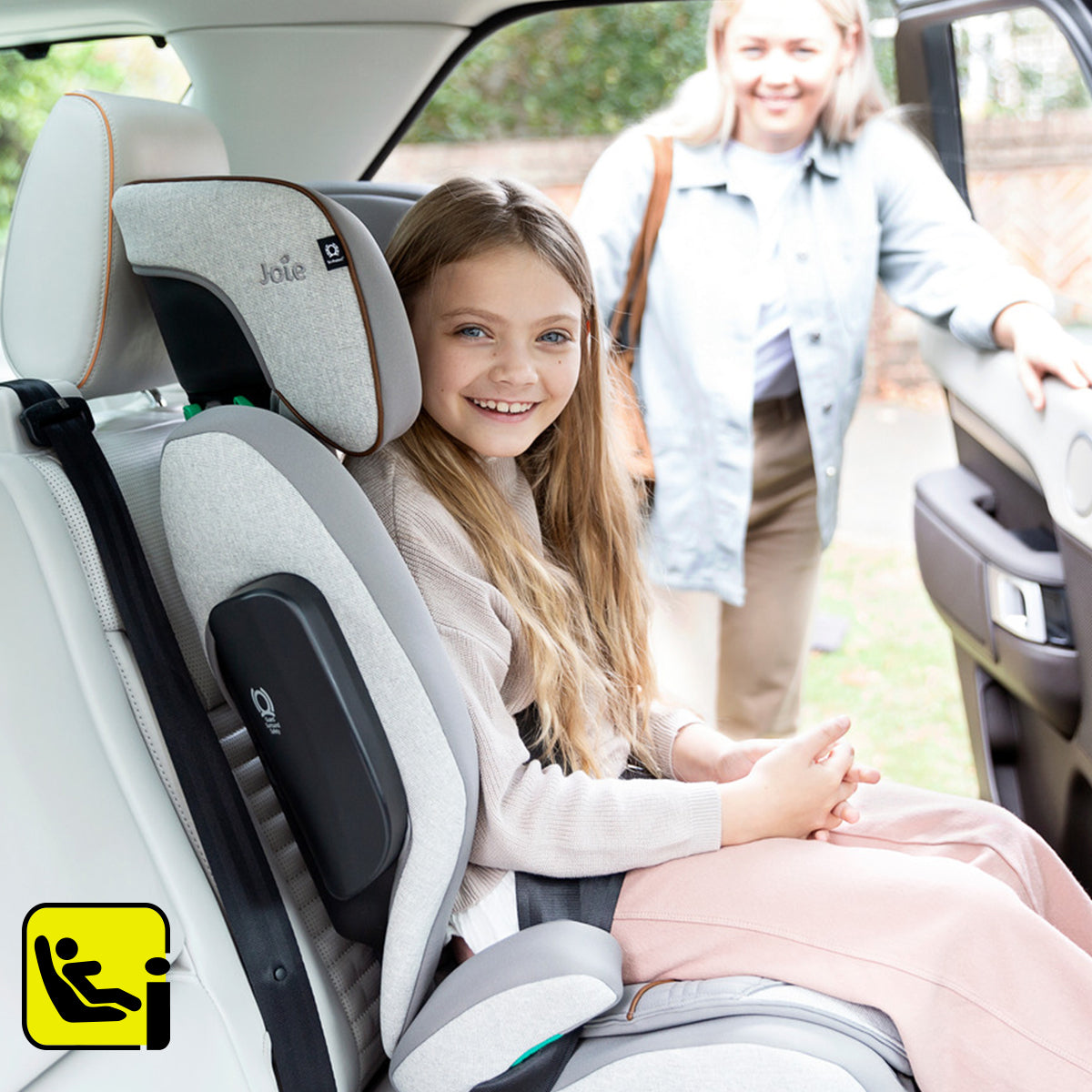Joie® Otroški avtosedež i-Traver™ i-Size 2/3 (100-150 cm) Signature Oyster Joie