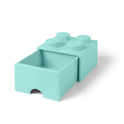 Lego® Škatla za shranjevanje s predali 4 Aqua Lego
