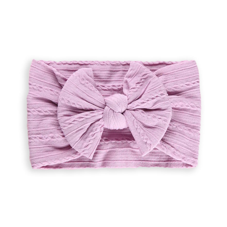 Petite Anna® Širok elastičen trak s pentljo Boho Lavander Petite Anna