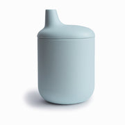 Mushie® Silikonski kozarček Sippy Cup Powder blue Mushie