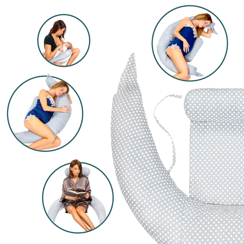 Koala Babycare® Blazina za nosečnice Hug+ Comfy Grey Koala Babycare