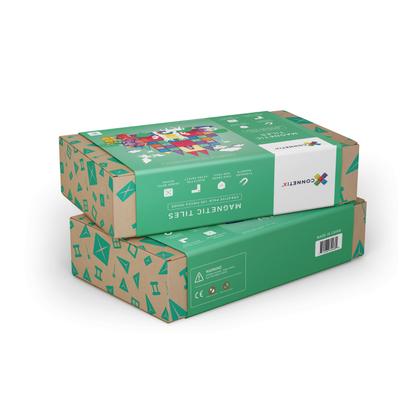 Connetix® Magnetne ploščice Creative Pack 100-delni Connetix