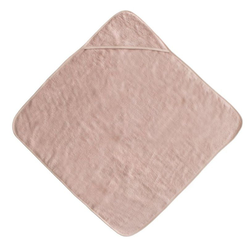 Mushie® Brisačka s kapuco Blush Mushie