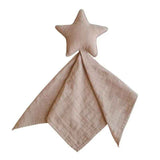 Mushie® Lovey Blanket Star Natural
