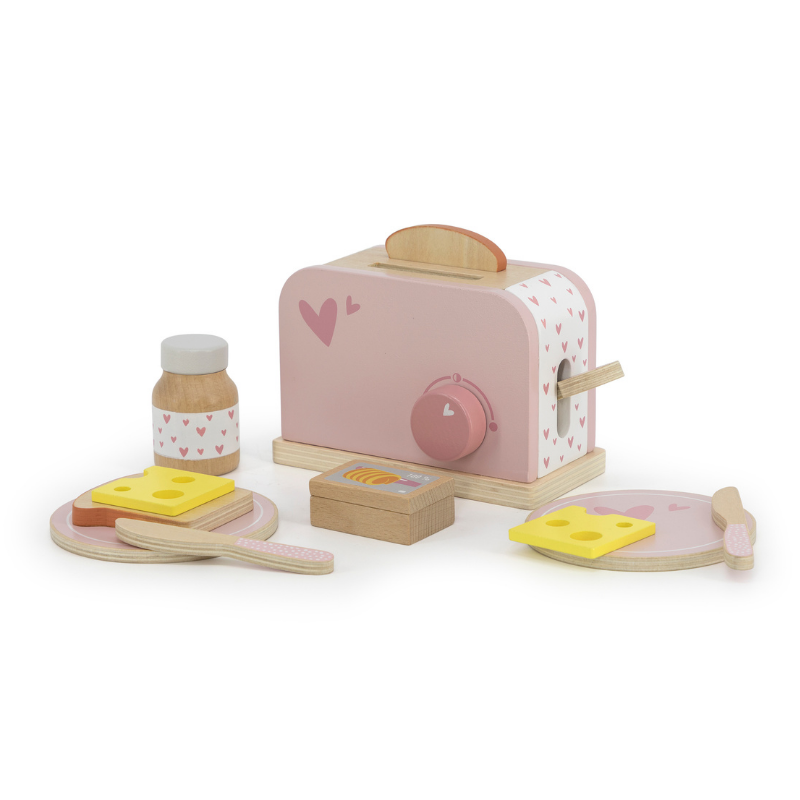 Label Label® Lesen opekač kruha Toaster Pink Label Label