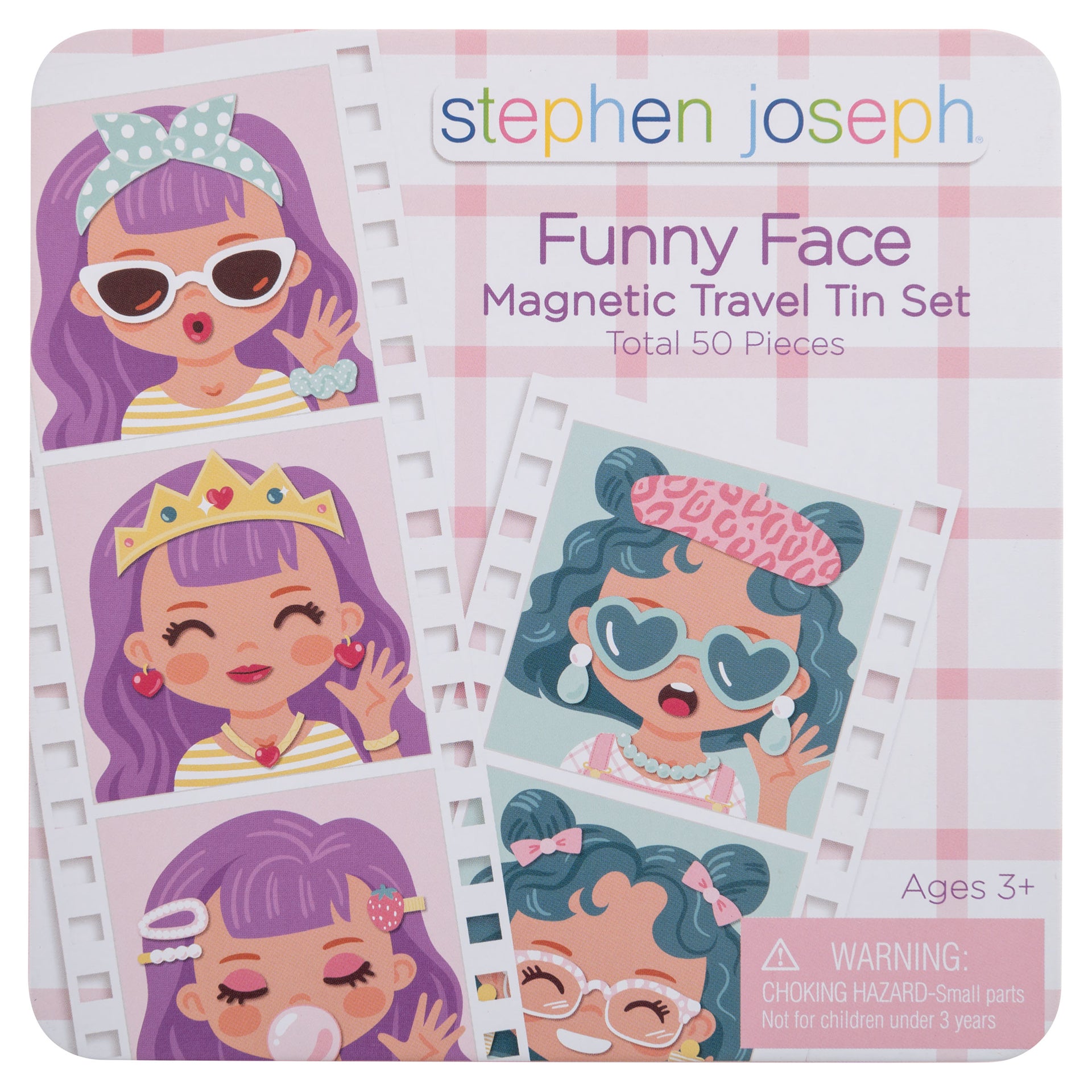 Stephen Joseph® Magnetki Funny Faces Girl Stephen Joseph