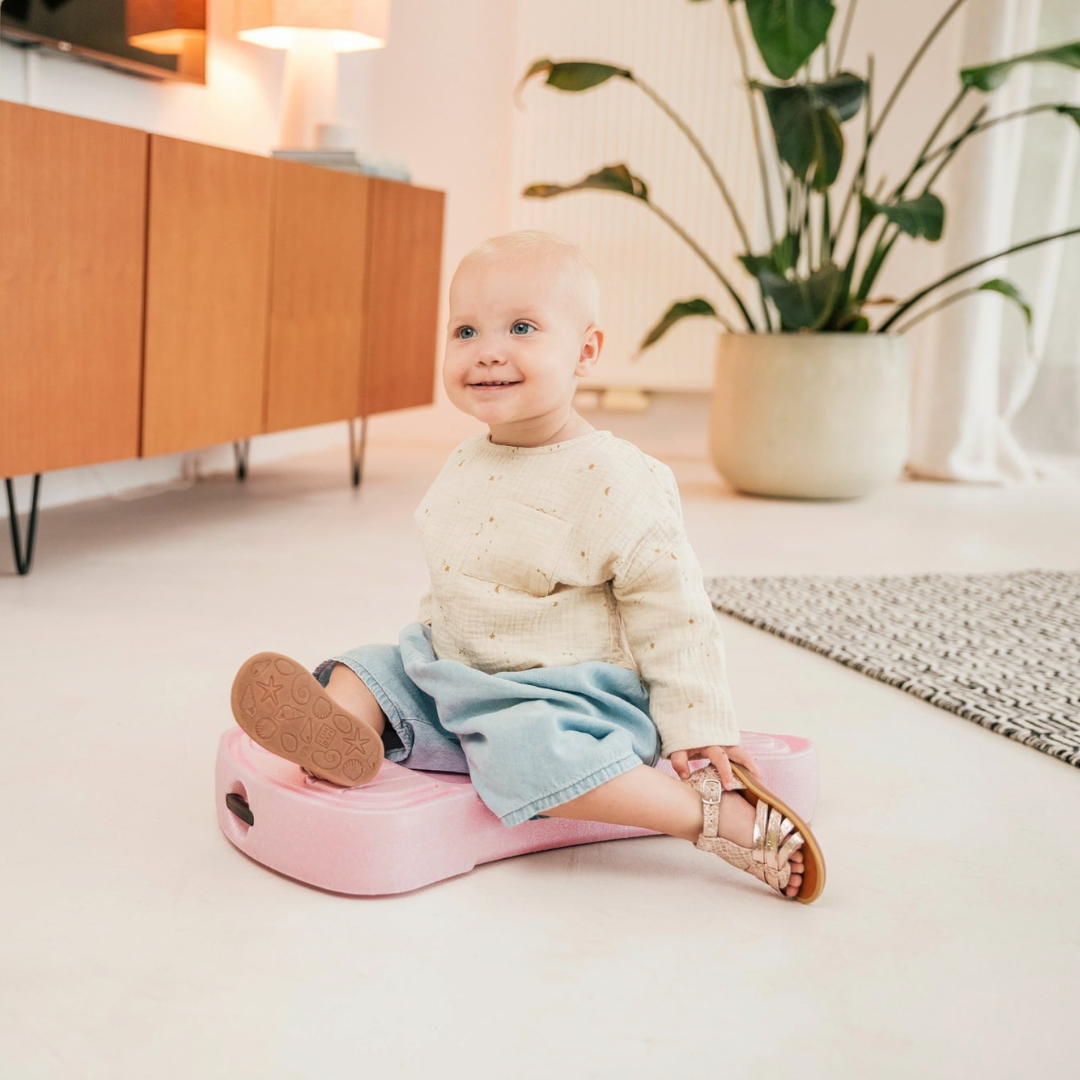 Scoot & Ride® Otroška hojica, poganjalec in deska My First 3v1 Rose Scoot & Ride