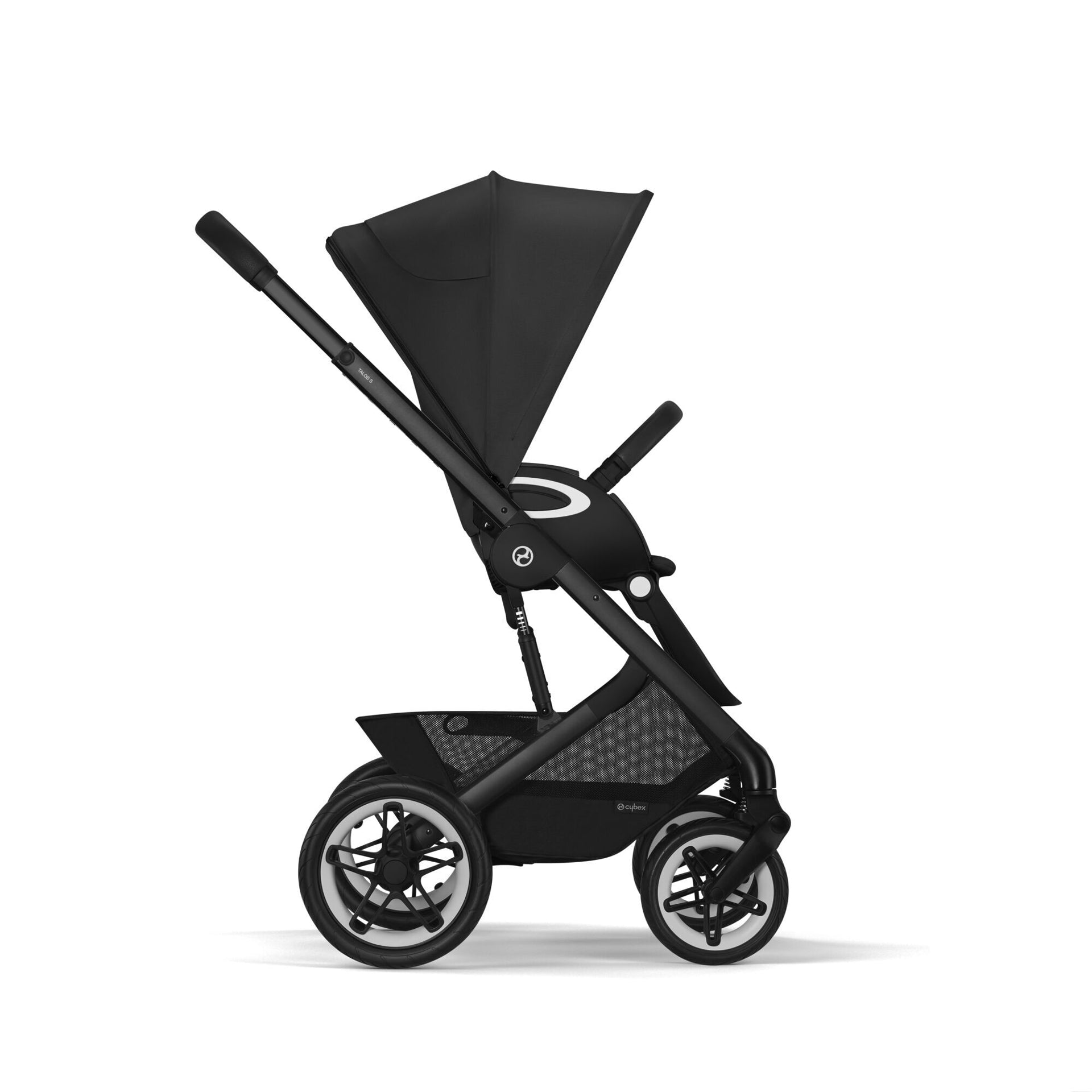 Cybex® Otroški voziček Talos S LUX (0-22 kg) Moon Black (Black Frame) Cybex