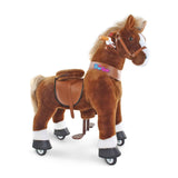 PonyCycle® Pony na kotačima - Brown with White Hoof (4-7G)