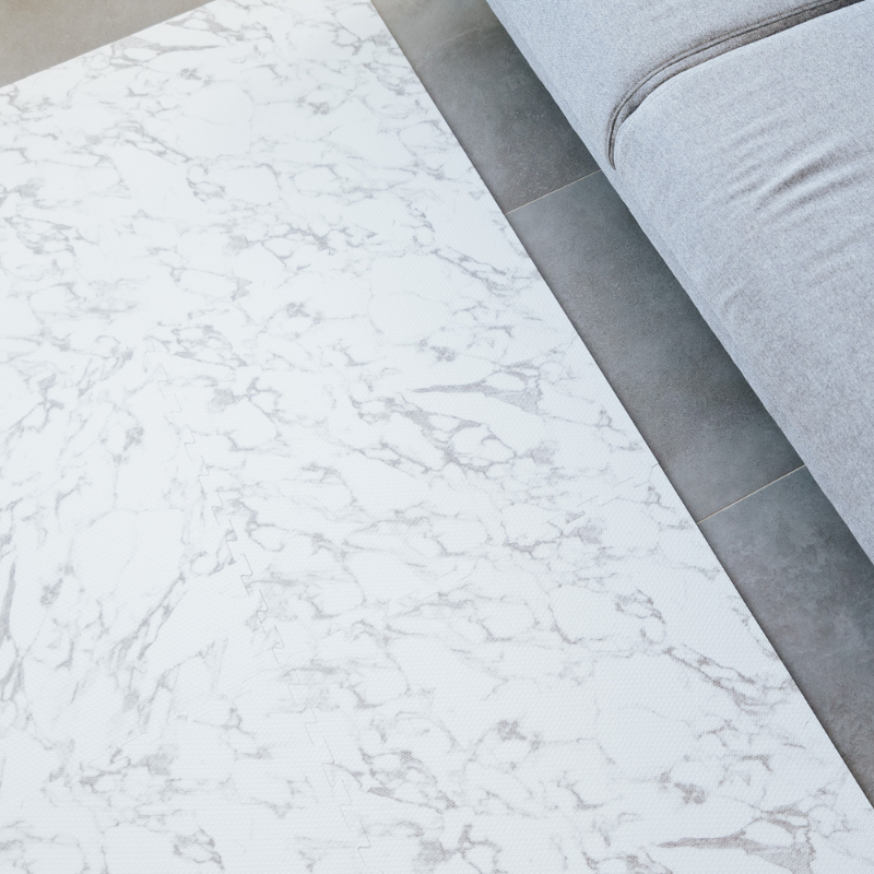 Evibell® Igralna podloga Puzzle 120x180 Marble Grey Evibell