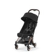 Cybex Platinum® Otroški voziček Coya™ Sepia Black (Rosegold Frame) Cybex Platinum