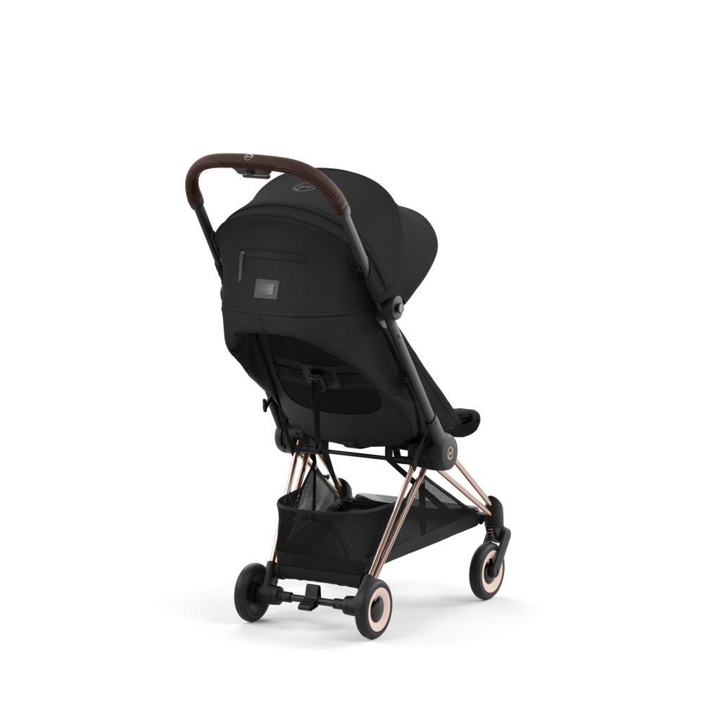Cybex Platinum® Otroški voziček Coya™ Sepia Black (Rosegold Frame) Cybex Platinum