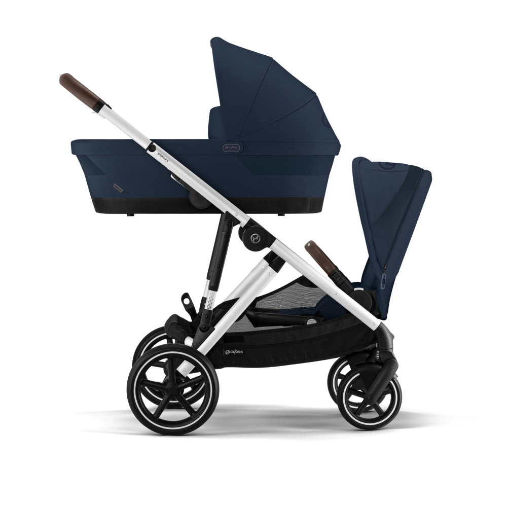 Cybex® Otroški voziček Gazelle™ Ocean Blue (Silver Frame) Cybex