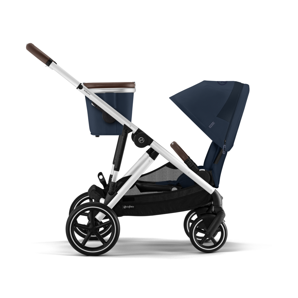Cybex® Otroški voziček Gazelle™ Ocean Blue (Silver Frame) Cybex