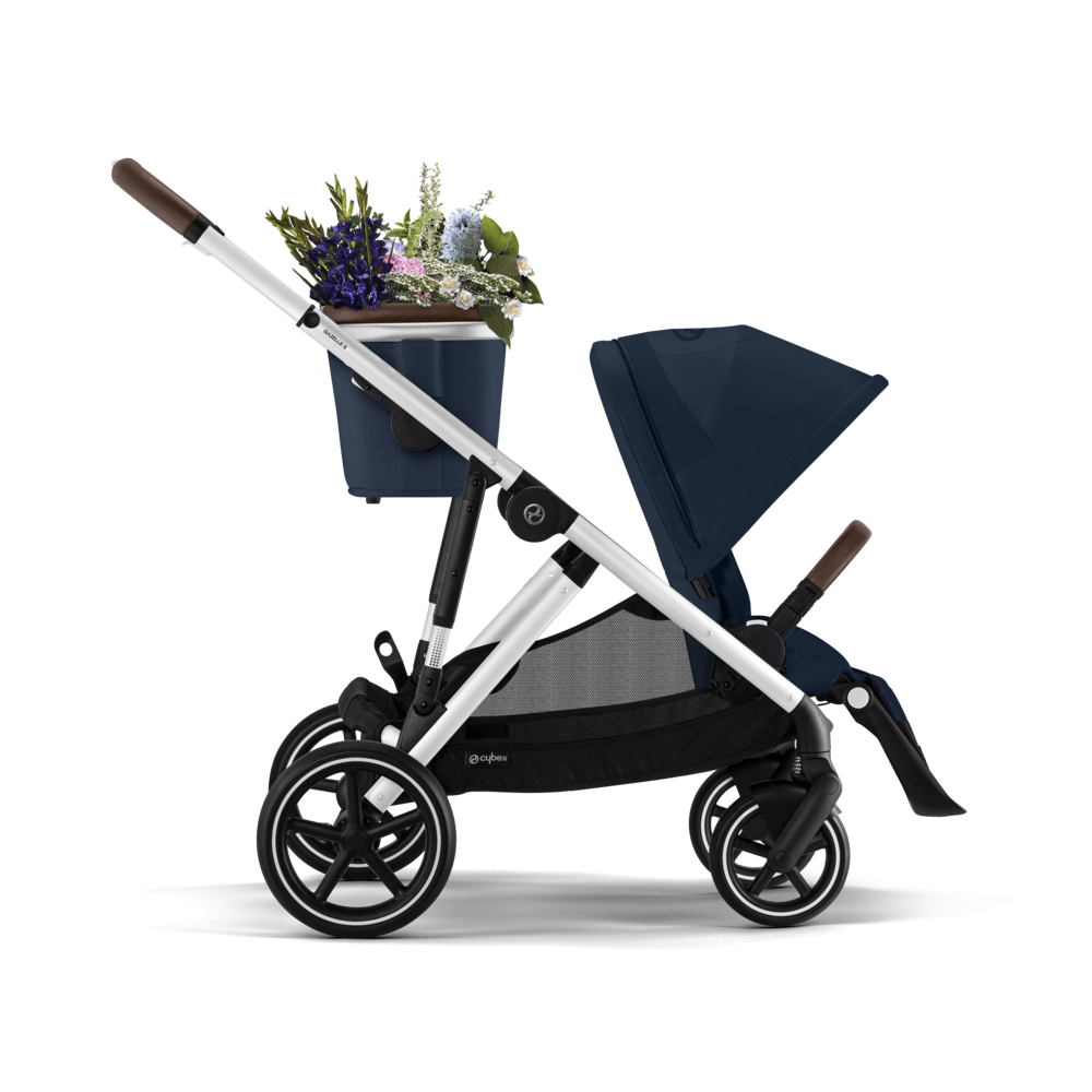 Cybex® Otroški voziček Gazelle™ Ocean Blue (Silver Frame) Cybex