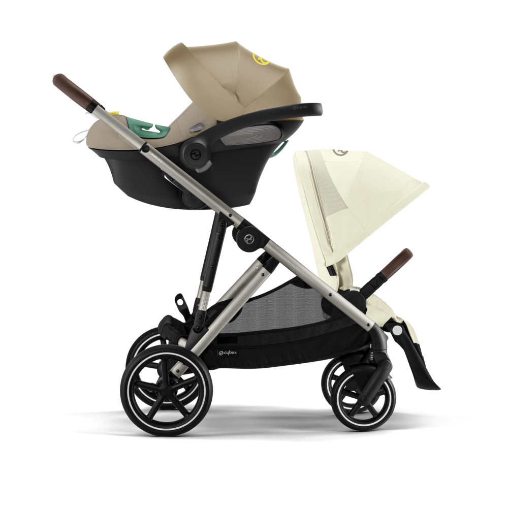 Cybex® Otroški voziček Gazelle™ Seashell Beige (Taupe Frame) Cybex