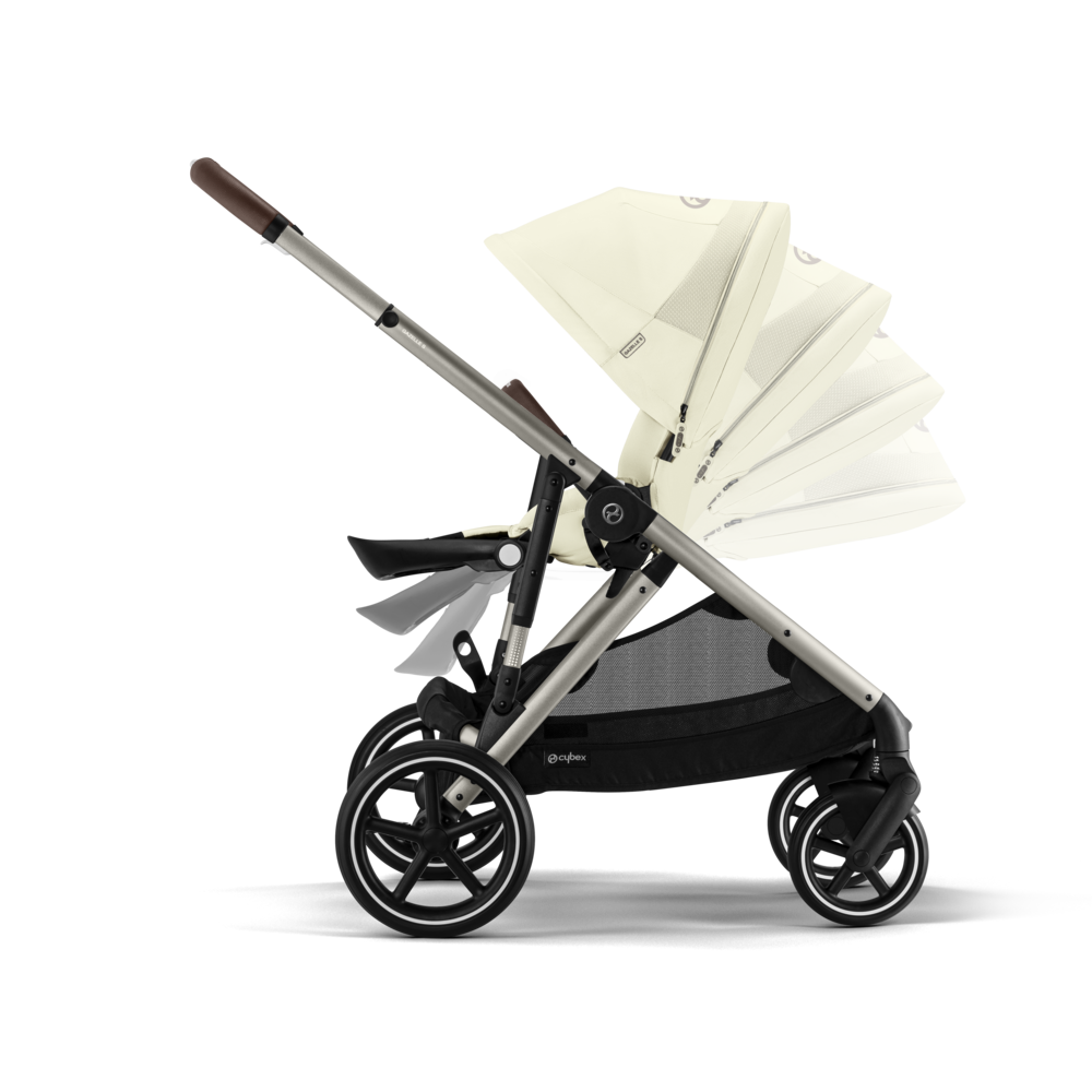 Cybex® Otroški voziček Gazelle™ Seashell Beige (Taupe Frame) Cybex