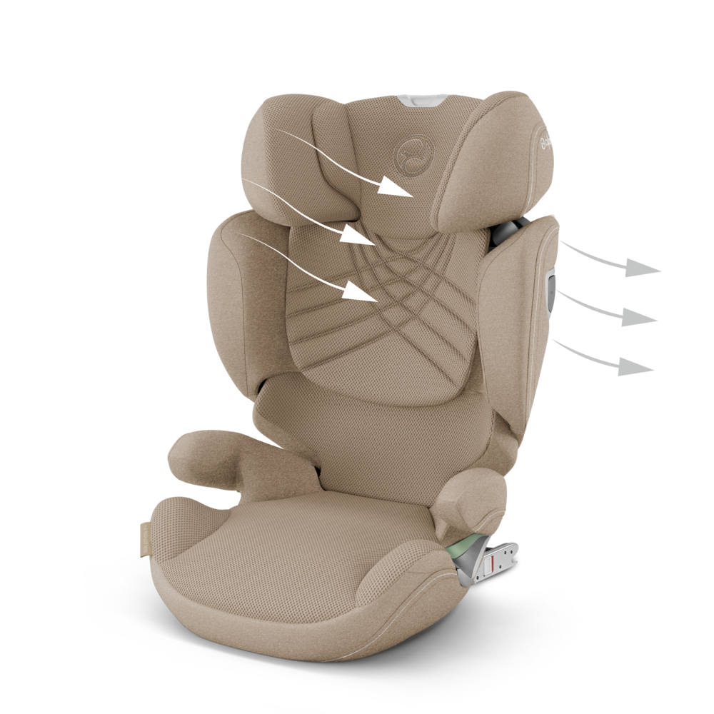 Cybex Platinum® Otroški avtosedež Solution T i-Fix 2/3 (15-36kg) PLUS Cozy Beige Cybex Platinum