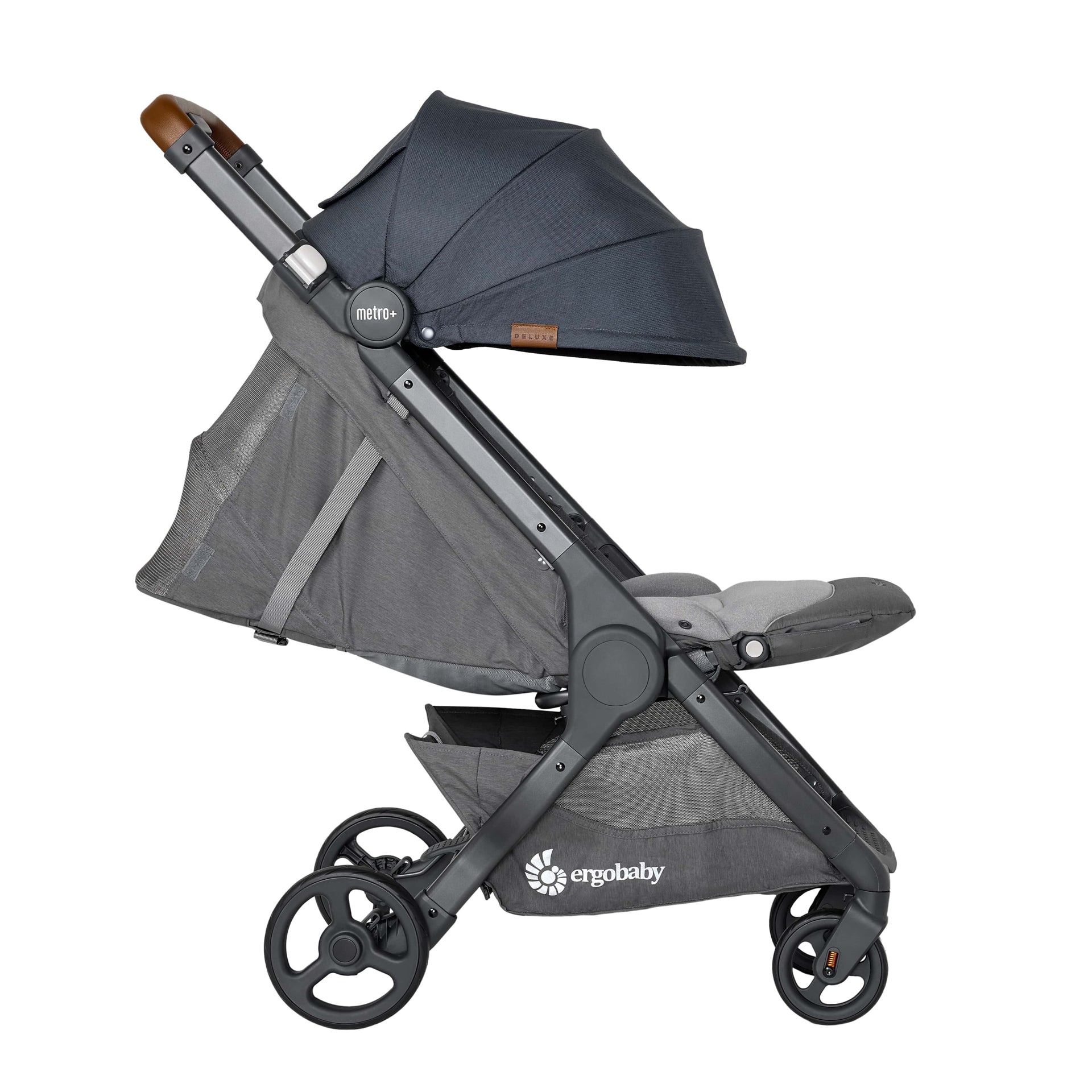 Ergobaby® Kompaktni mestni voziček Metro+ Deluxe London Grey Ergobaby