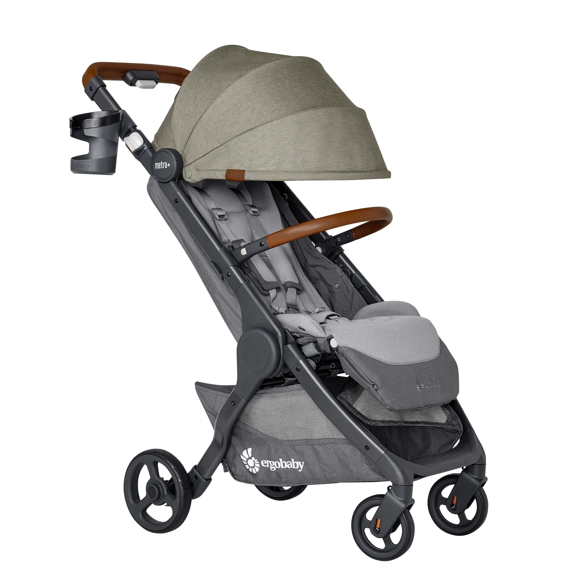 Ergobaby® Kompaktni mestni voziček Metro+ Deluxe Empire State Green Ergobaby