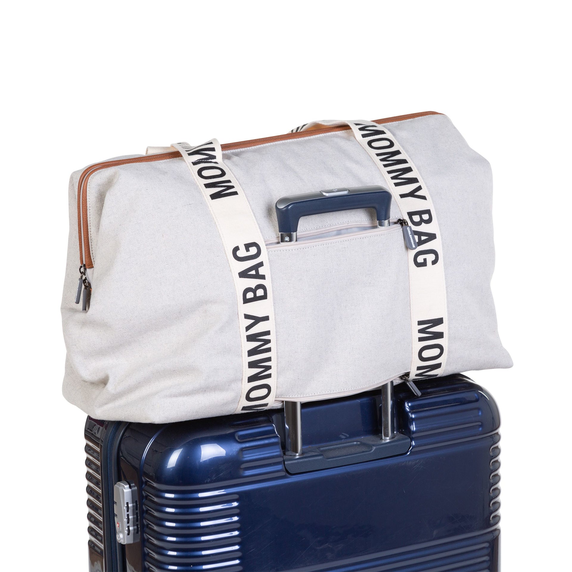 Childhome® Previjalna torba Mommy Bag Signature Canvas Off White Childhome