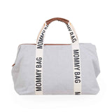 Childhome® Previjalna torba Mommy Bag Signature Canvas Off White