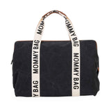Childhome® Previjalna torba Mommy Bag Signature Canvas Black