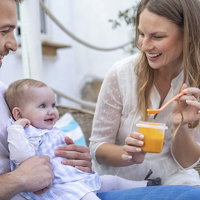 Miniland® Set 10 posodic za shranjevanje Mint 200 ml Miniland