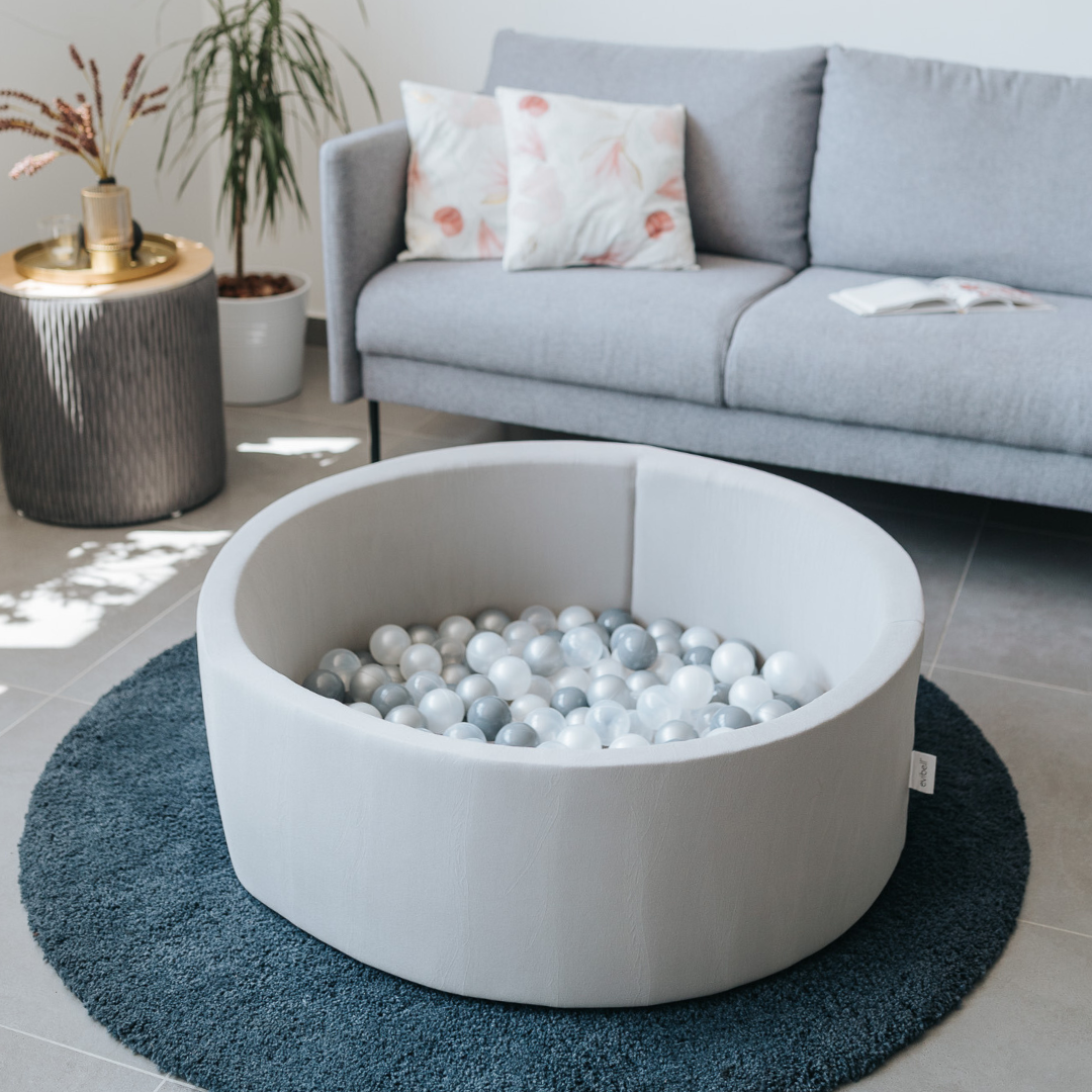 Evibell® Bazenček z žogicami 90x30 (200 žogic) Grey Evibell