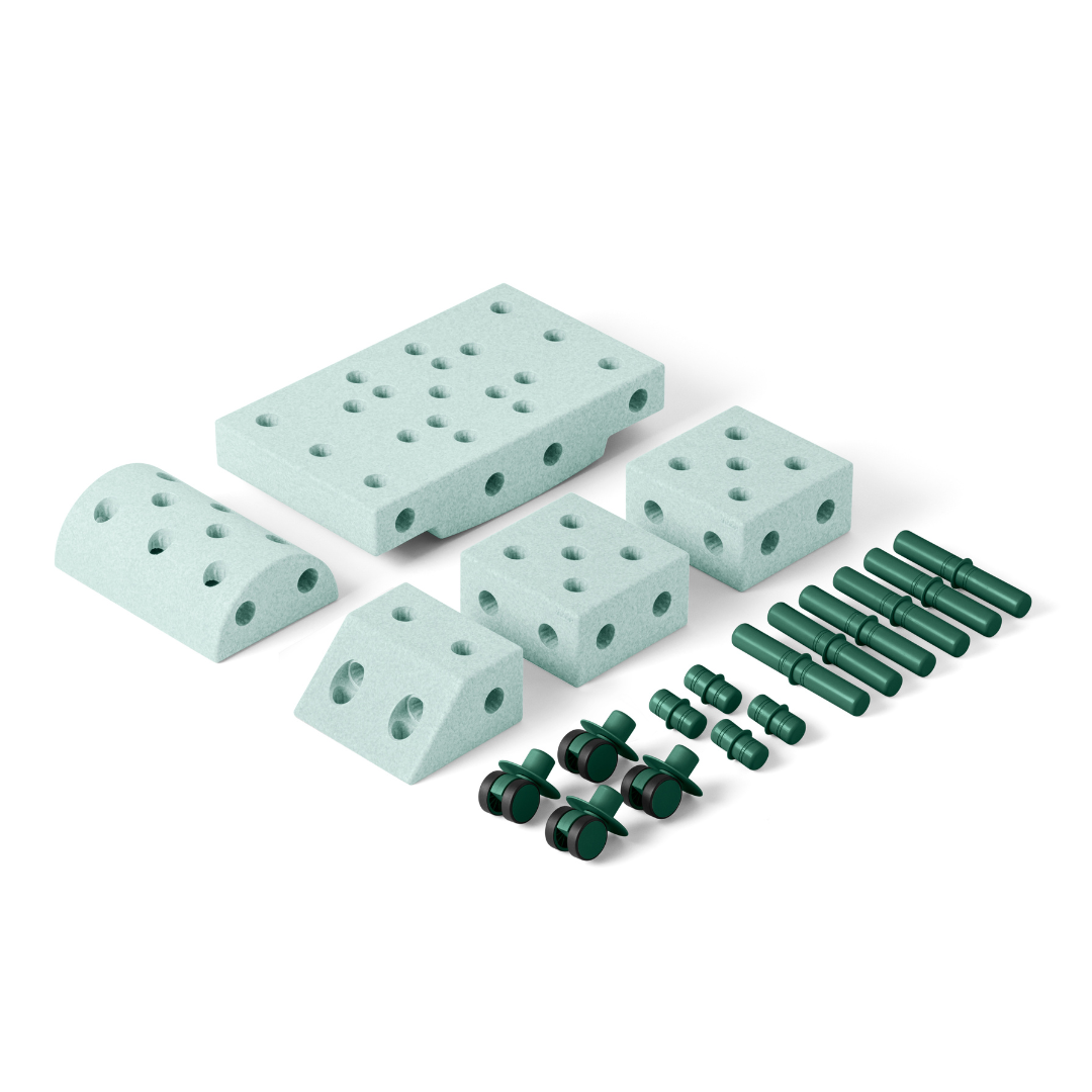 Modu® Explorer set - Ocean Mint/Forest Green Modu