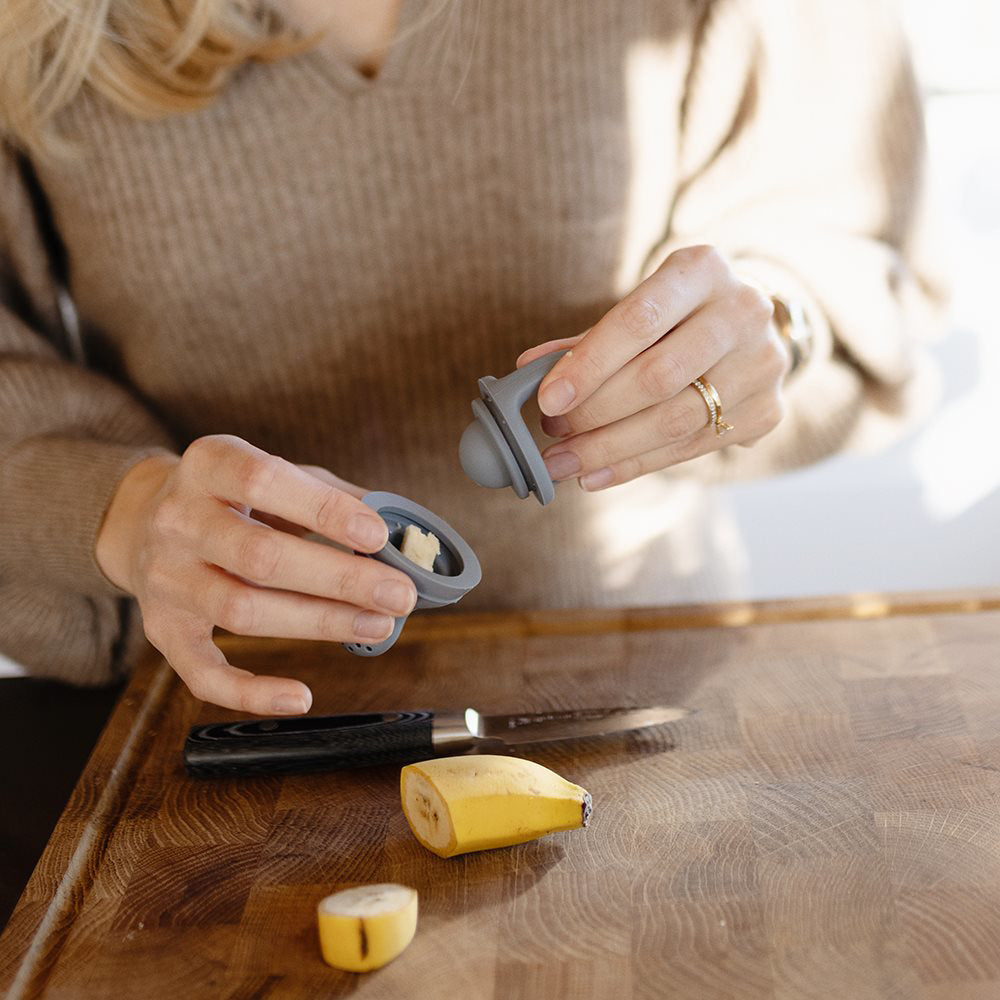 Mushie® Silikonska duda za hranjenje 2 kosa Blush Mushie