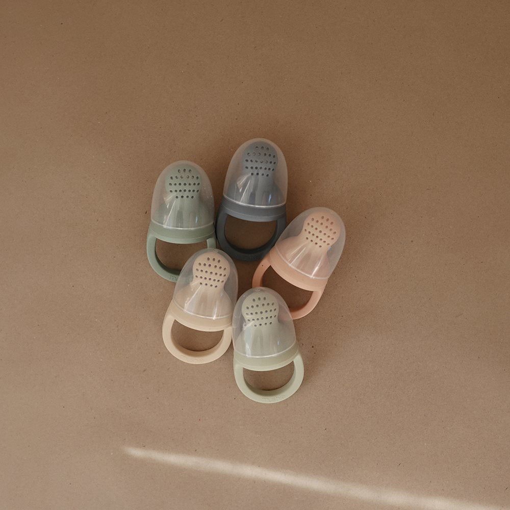 Mushie® Silikonska duda za hranjenje 2 kosa Cambridge Blue Mushie