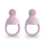 Mushie® Silicone Fresh Food Feeder 2-pack Soft Lilac