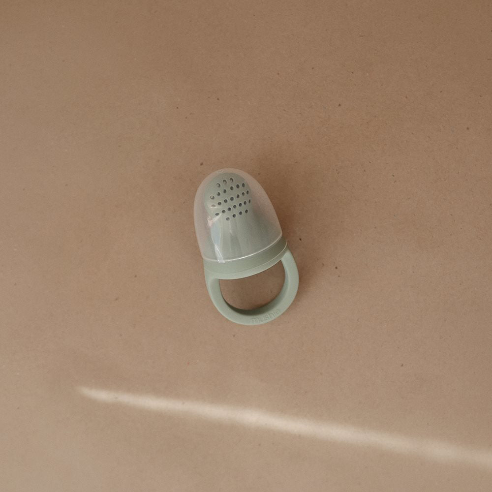 Mushie® Silikonska duda za hranjenje 2 kosa Cambridge Blue Mushie