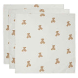 Jollein® Muslin multi cloth small 70x70cm Teddy Bear (3pack)