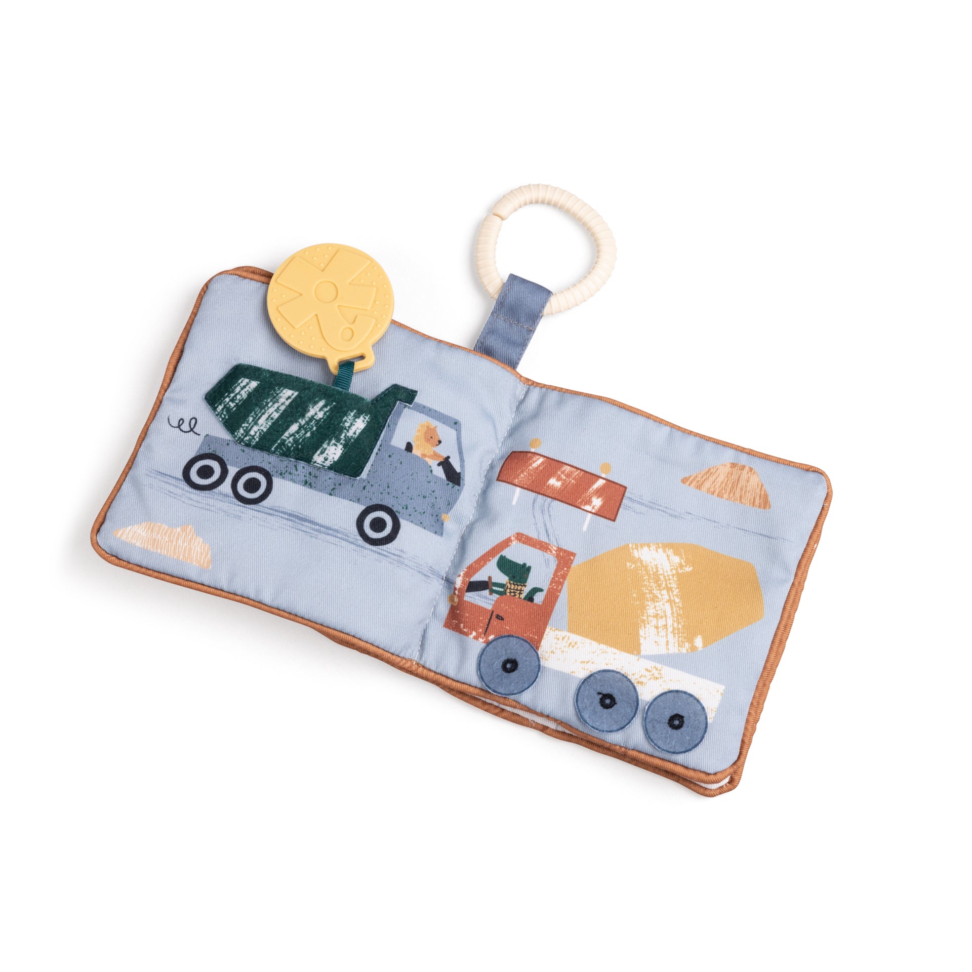 Sebra® Mehka aktivnostna knjigica Busy Builders Sebra