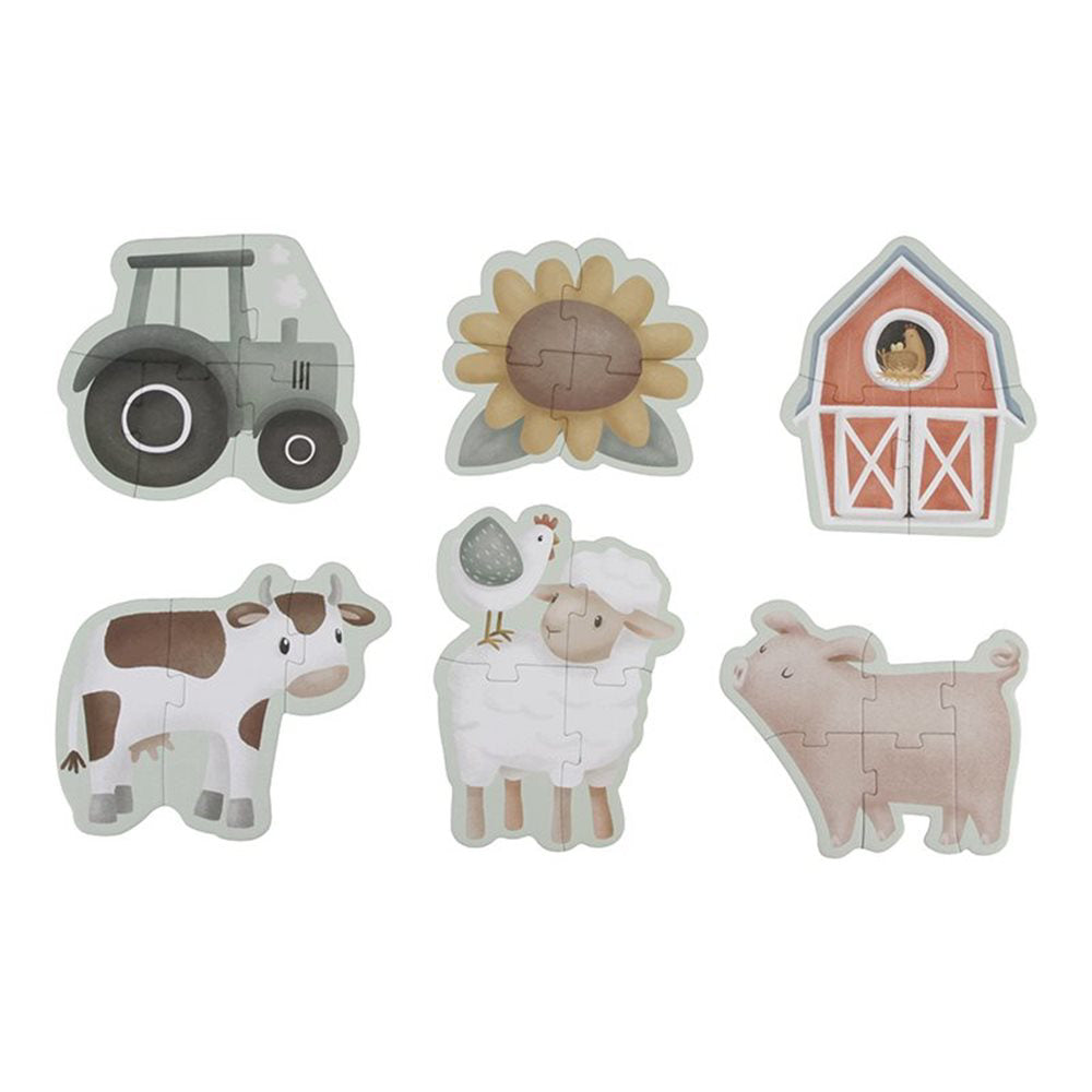 Little Dutch® Puzzle Little Farm 6v1 Little Dutch
