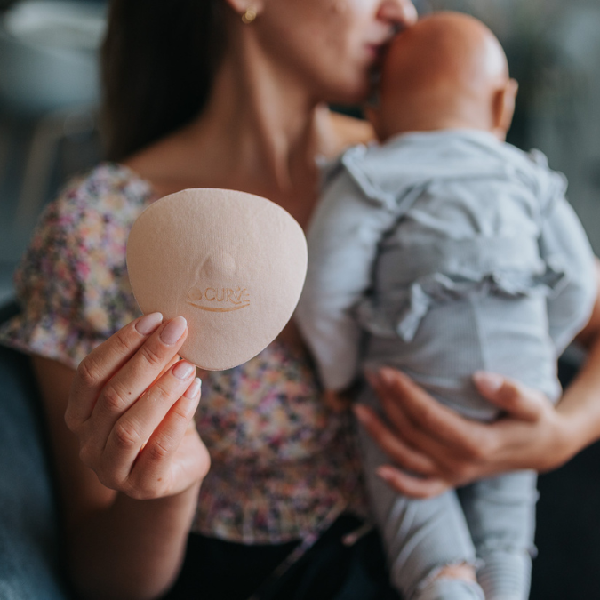 Cache Coeur® Nočne pralne blazinice za dojenje Curve 2 kosa Cache Coeur