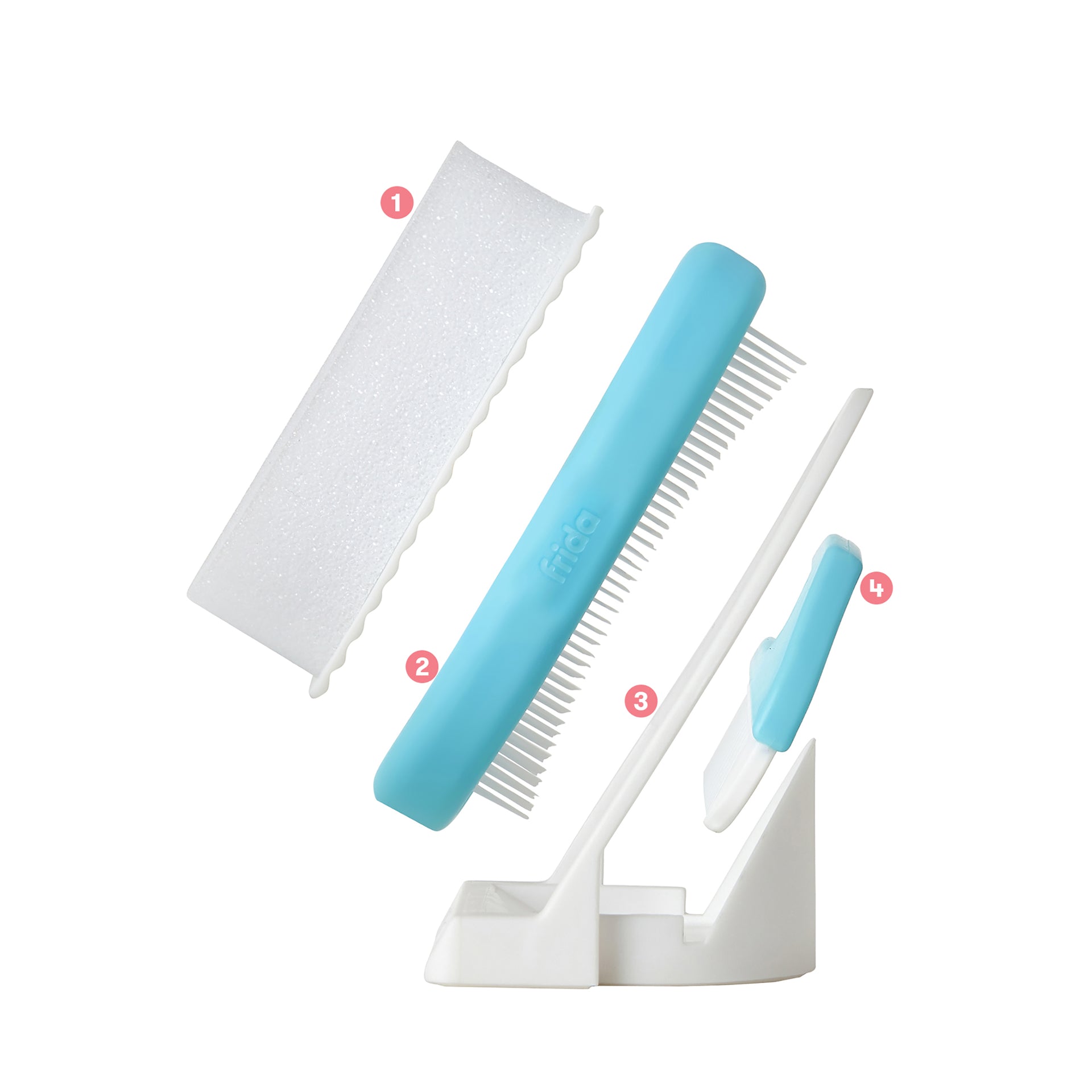 Fridababy® Pripomoček za odstranjevanje temenc v 3 korakih Frida