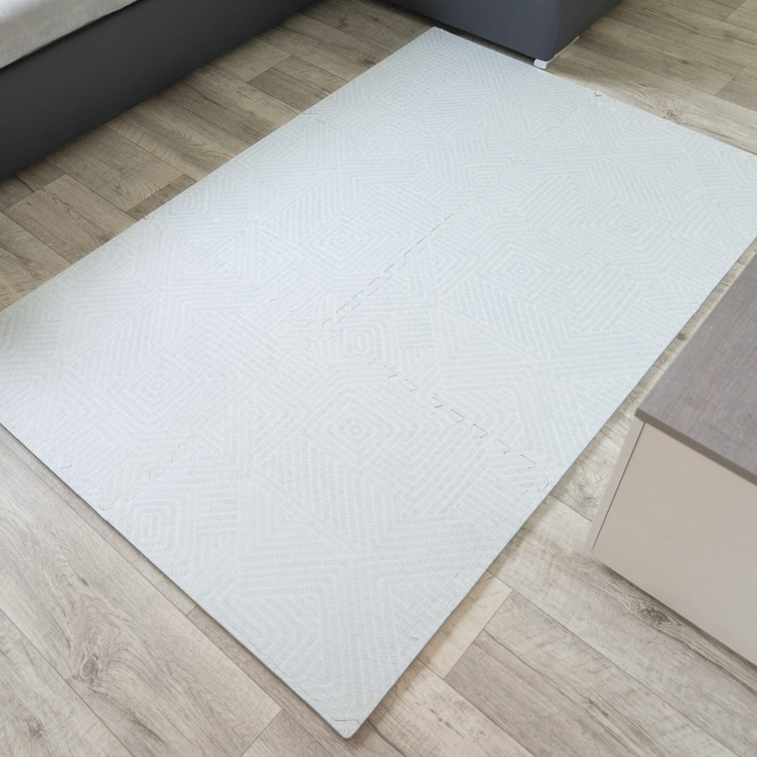 Evibell® Igralna podloga Puzzle 120x180 Maze Grey Evibell