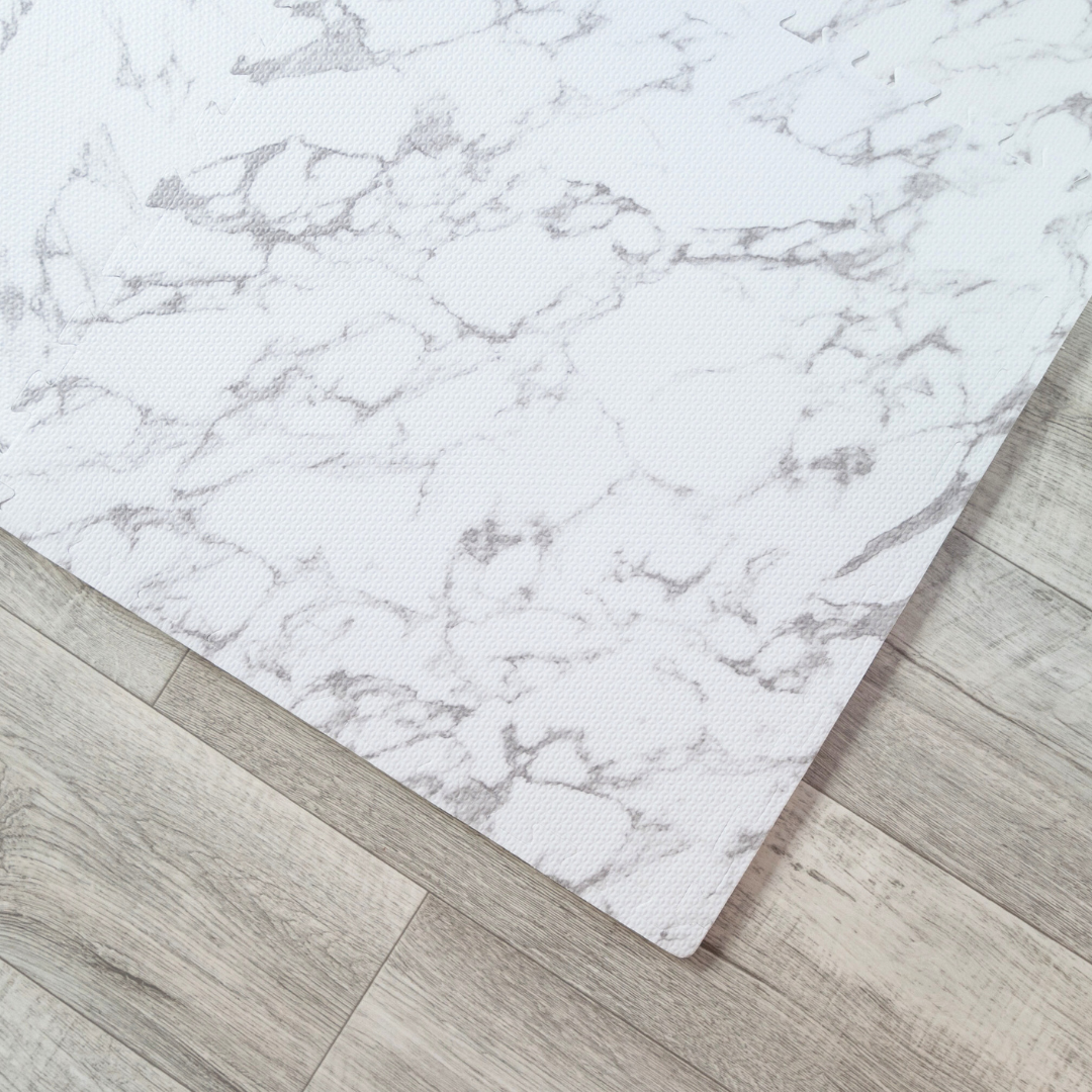 Evibell® Igralna podloga Puzzle 120x180 Marble Grey Evibell