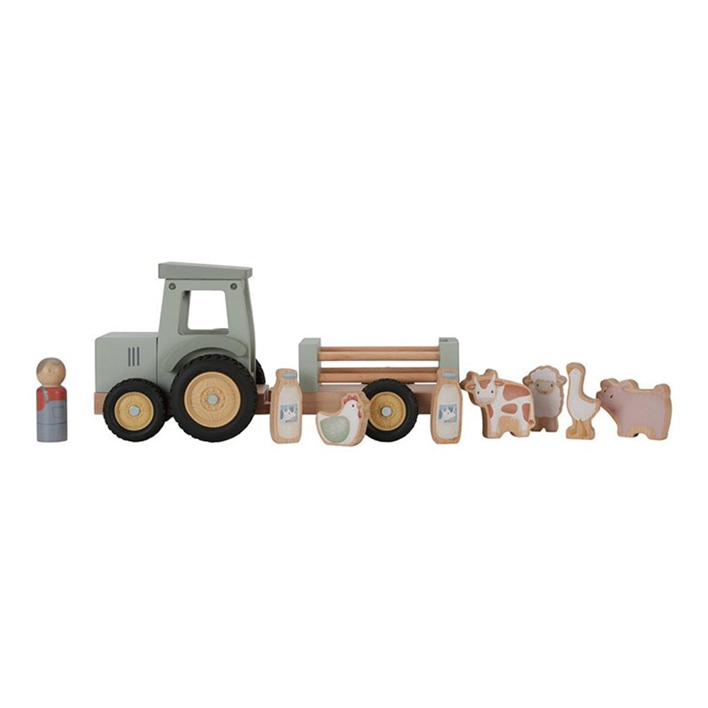 Little Dutch® Lesen traktor s prikolico Little Dutch