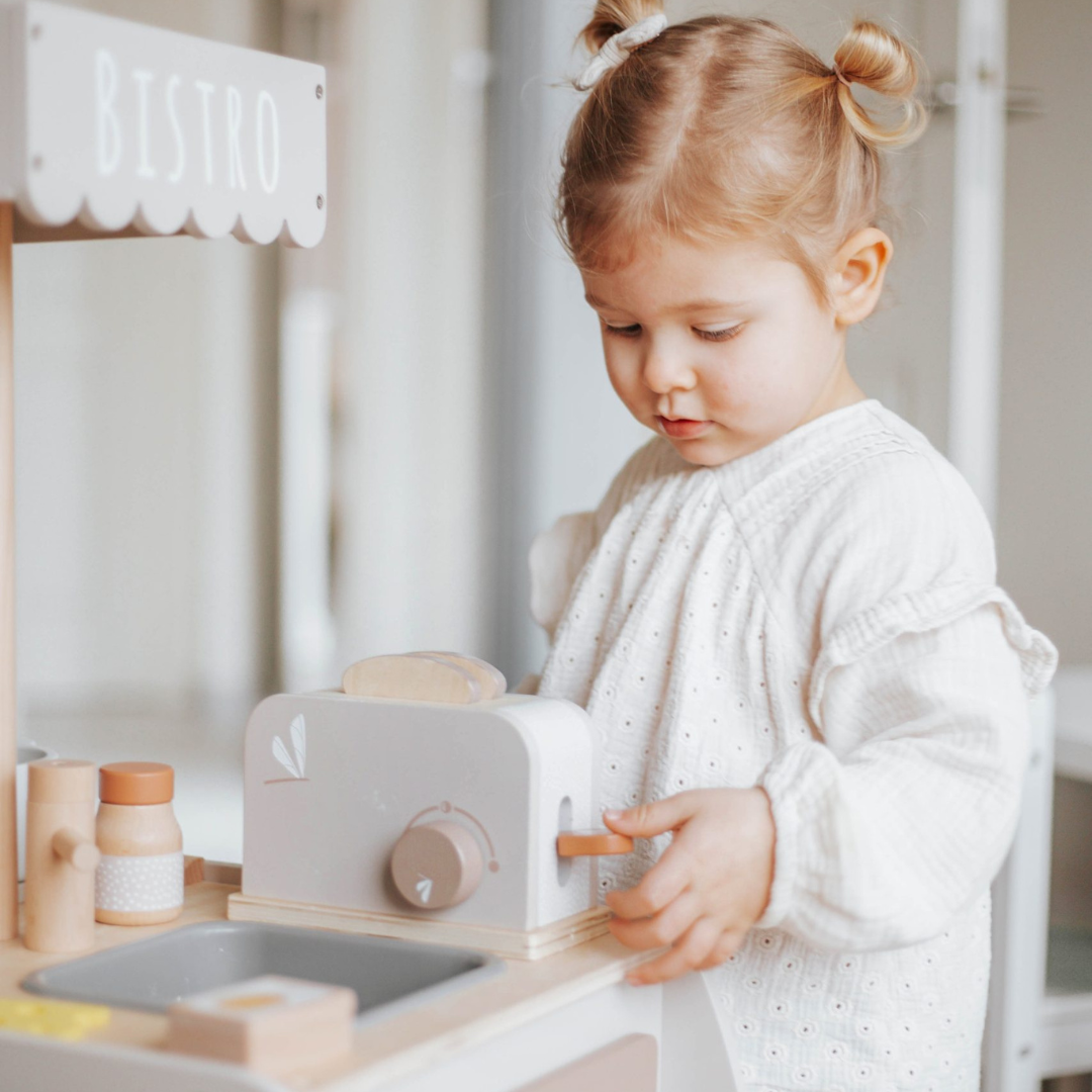 Label Label® Lesen opekač kruha Toaster Nougat Label Label