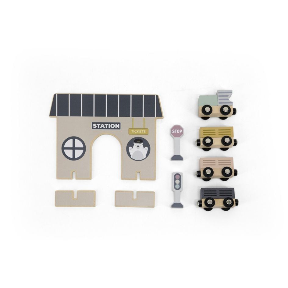 Tryco® Lesen set železniška postaja Tryco